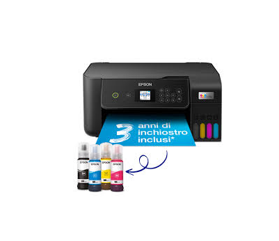 Epson EcoTank ET-2821 Stampante Multifunzione 3-in-1 A4,